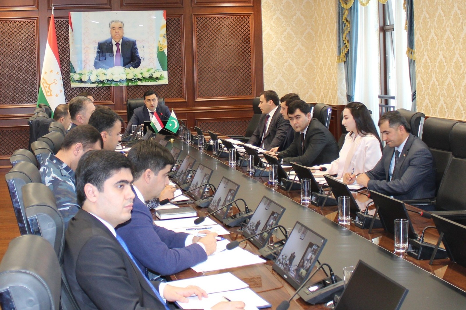 Pakistan and Tajikistan