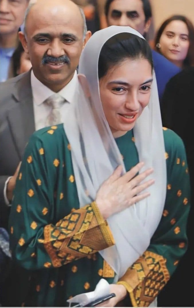 خاتون اول آصفہ بھٹو زرداری کا غیر ملکی سفارتکاروں سے پارلیمنٹ کے مشترکہ اجلاس میں شرکت پر اظہار تشکر