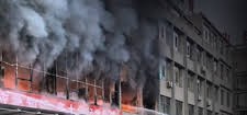 23 injured in building fire in northern China