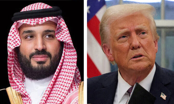 سعودی ولی عہد شہزادہ محمد بن سلمان اور امریکی صدر ڈونلڈ ٹرمپ کا رابطہ، خطے میں کشیدگی پر تبادلہ خیال