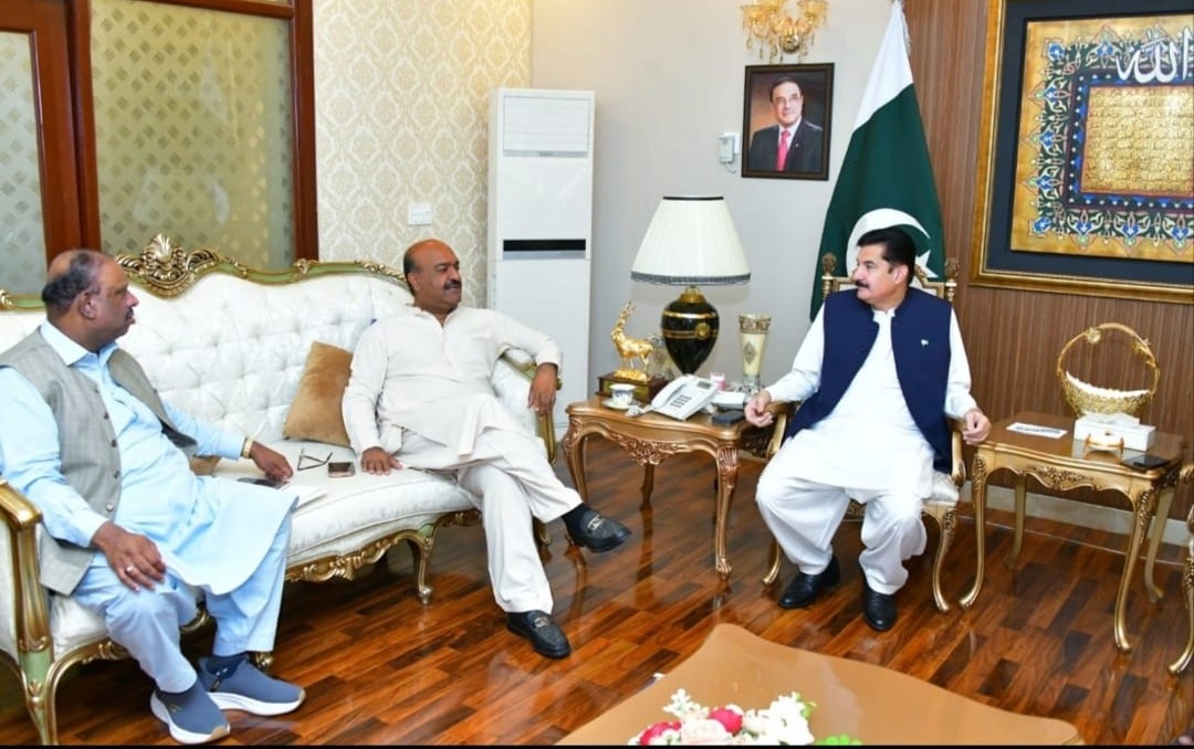 Meeting with Nadeem Afzal Chan