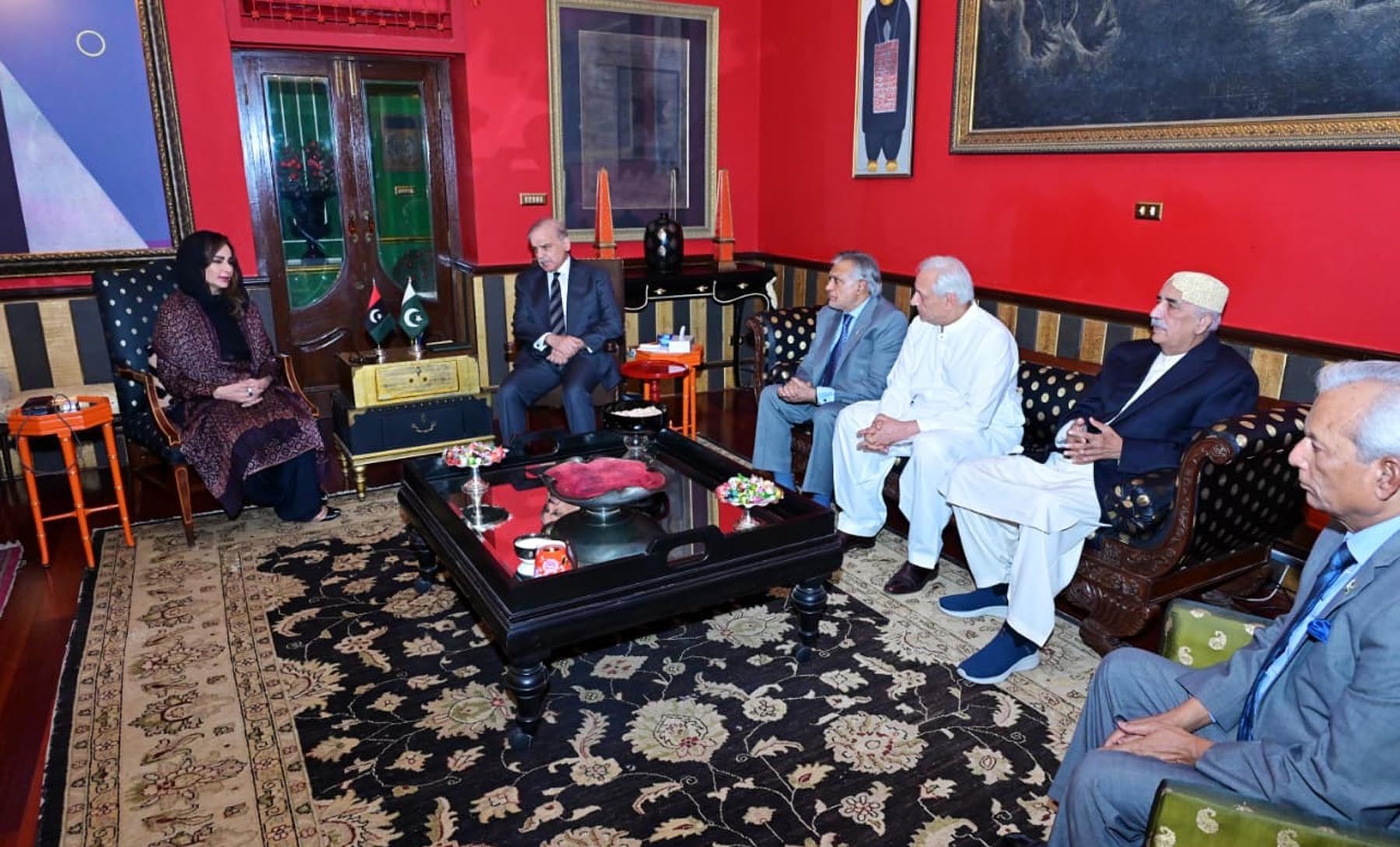Prime Minister visits Sherry Rehman's residence