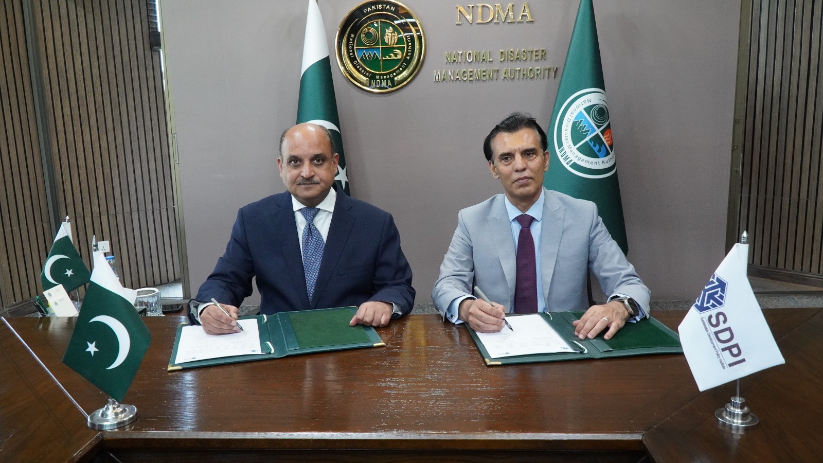 ایس ڈی پی آئی اور این آئی ڈی ایم کے مابین آفات کے خطرات میں کمی کیلئے مفاہمتی یادداشت پر دستخط