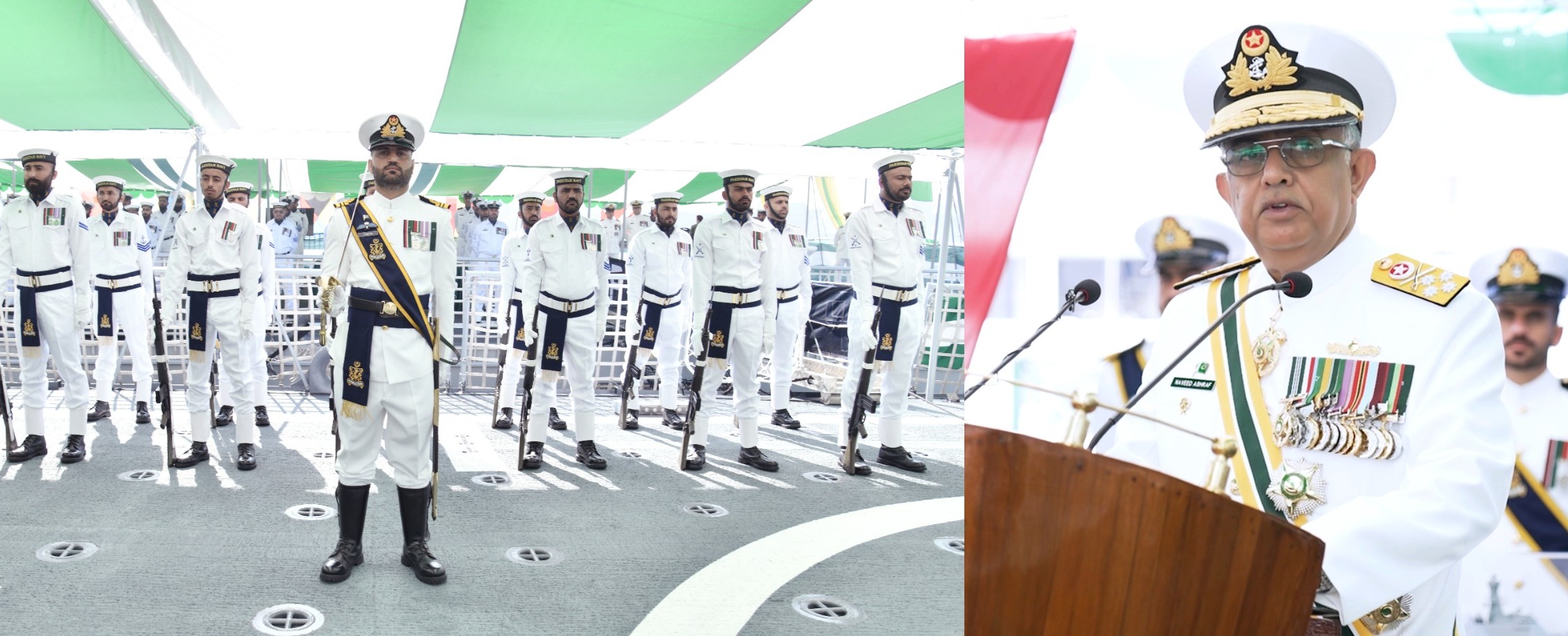 Chief of Naval Staff Admiral Naveed Ashraf
