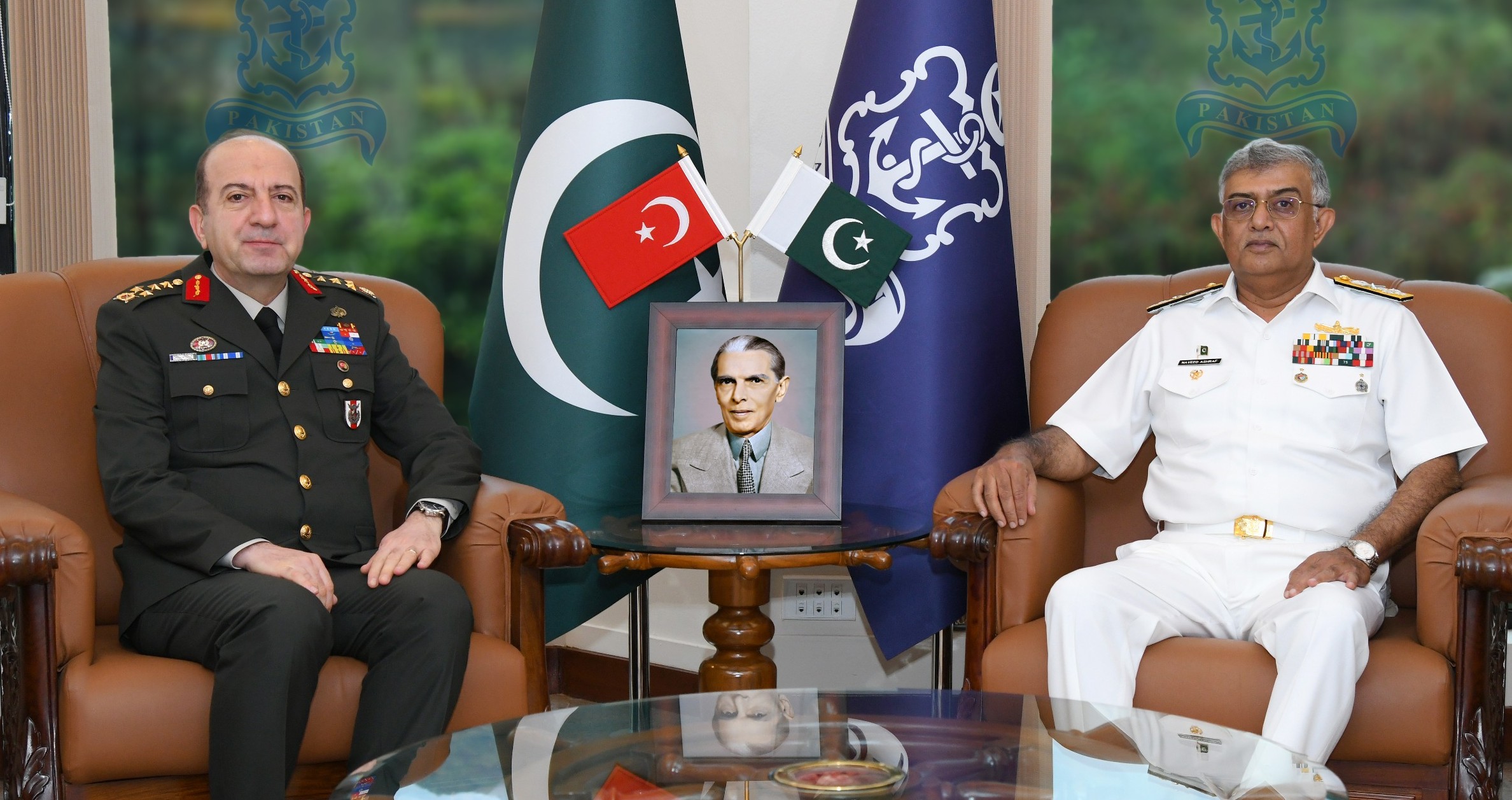 Chief of the Pakistan Navy Admiral Naveed Ashraf