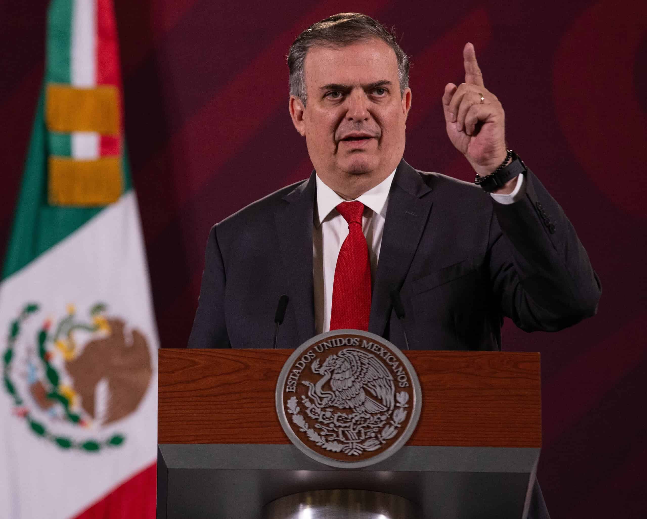 Economy Minister Marcelo Ebrard