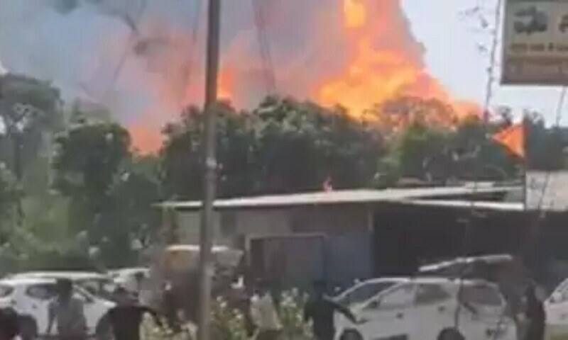 Explosion at fireworks factory in India