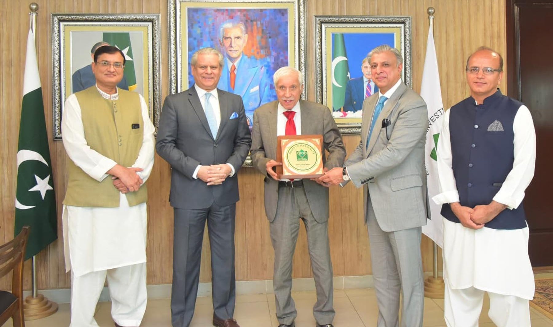 Federal Minister Qaiser Ahmed Sheikh