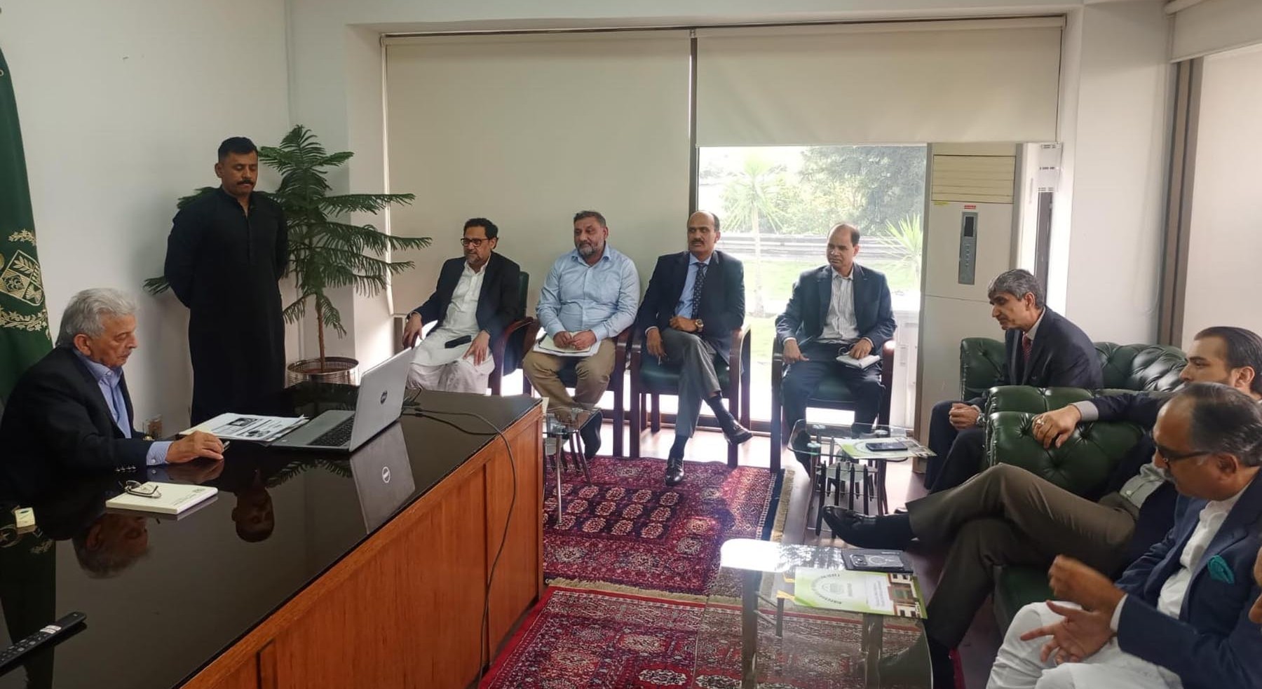 Federal Minister Rana Tanveer Hussain
