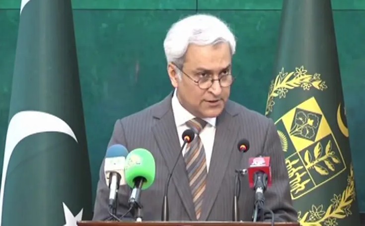 Foreign Office Spokesperson Tahir Hussain Andrabi