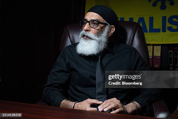 Gurpatwant Singh Pannu, leader of the pro-Khalistan organization “Sikhs for Justice”,