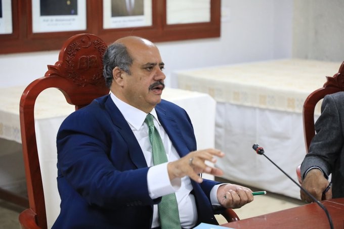 وائس چانسلر قائداعظم یونیورسٹی پروفیسر ڈاکٹر ظفر نواز جسپال کی زیر صدارت اجلاس ، یونیورسٹی میں گورننس اور کیمپس مینجمنٹ بہتر بنانے بنانے پر غور