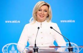 Russian Foreign Ministry spokeswoman Maria Zakharova