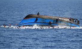 sinking boat