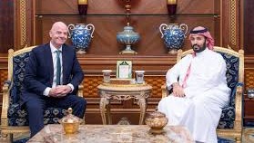 FIFA chief meets Saudi Crown Prince Mohammed bin Salman