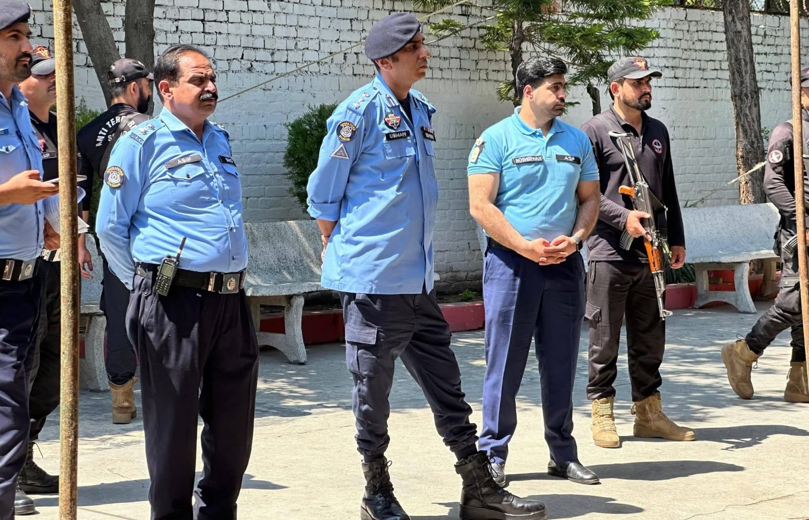 security arrangements on Easter