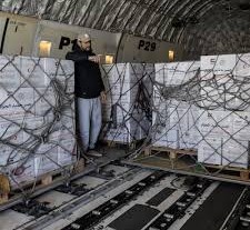 100 tons of food for Gaza