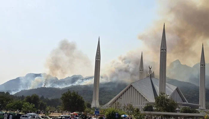 مارگلہ ہلز نیشنل پارک کے مختلف مقامات پر لگنے والی آگ پر رات گئے کامیابی سے قابو پالیا گیا جبکہ کولنگ کے عمل کا باقاعدہ آغاز کر دیا گیا ہے۔ترجمان سی ڈی اے