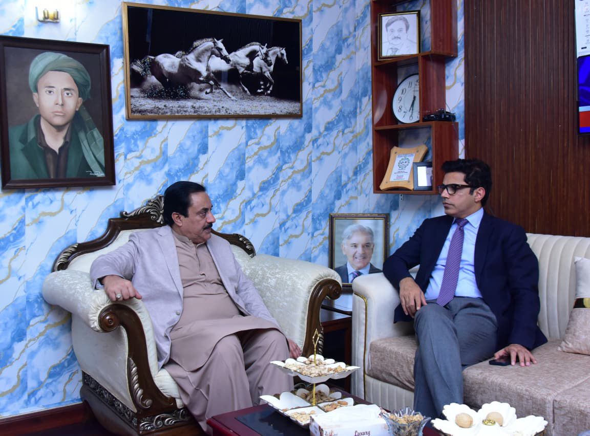 ڈپٹی چیئرمین سینیٹ سے چیئرمین سی ڈی اے، ایس ایس پی سکیورٹی اسلام آباد اور سی ڈی اے کے اعلیٰ حکام کی ملاقات