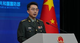 Chinese Defense Ministry spokesman Jiang Bin