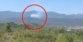Fire broke out on the hills of Bara Kahu