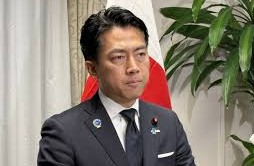 Japanese Defense Minister Shinjiro Koizumi