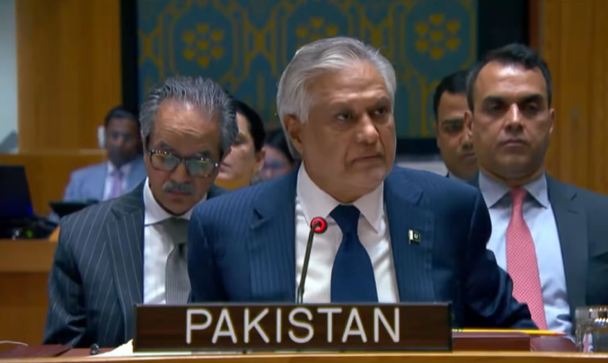 اقوام متحدہ کے ساتھ پاکستان کا تعلق دیرینہ اور اصولی ہے، پاکستان تنازعات کے پرامن حل اور منصفانہ عالمی نظام کا مضبوط حامی ہے، نائب وزیراعظم اسحاق ڈار
