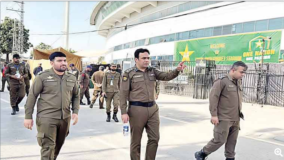 پاک آسٹریلیا ون ڈے میچ،راولپنڈی پولیس کے فول پروف سیکیورٹی انتظامات