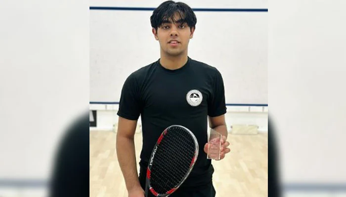 Squash player Muhammad Ashab Irfan
