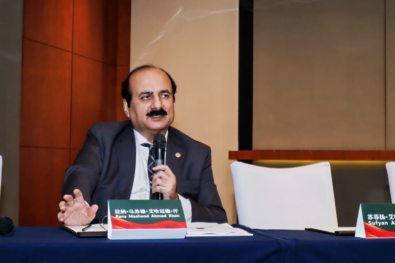 پاک چین یوتھ تعاون سے مواقع کے نئے مرحلے کا آغاز ہوا، رانا مشہود احمد خان