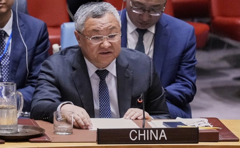 آبنائے ہرمز بحران ،اقوام متحد ہ میں چین کافریقین سے فوری اور مستقل جنگ بندی کا مطالبہ