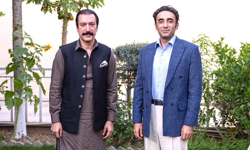 بلاول بھٹو زرداری سے وزیراعظم آزادکشمیر فیصل ممتاز راٹھور کی ملاقات