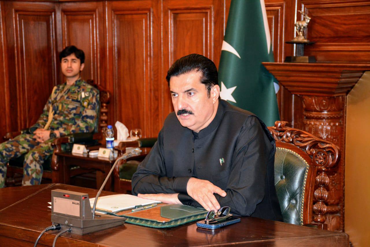 گورنر خیبرپختونخوا سے ضلع ٹانک کے معززین کے وفد کی ملاقات