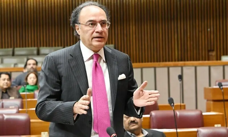 Finance Minister Senator Muhammad Aurangzeb
