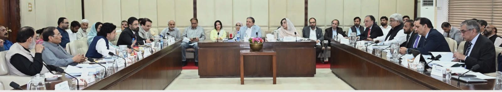 سینیٹ کی قائمہ کمیٹی برائے خزانہ و محصولات کااجلاس،سوشل میڈیا سے حاصل ہونے والی مخصوص اقسام کی آمدن پر پانچ فیصد ودہولڈنگ ٹیکس عائد کرنے کی تجویز منظور