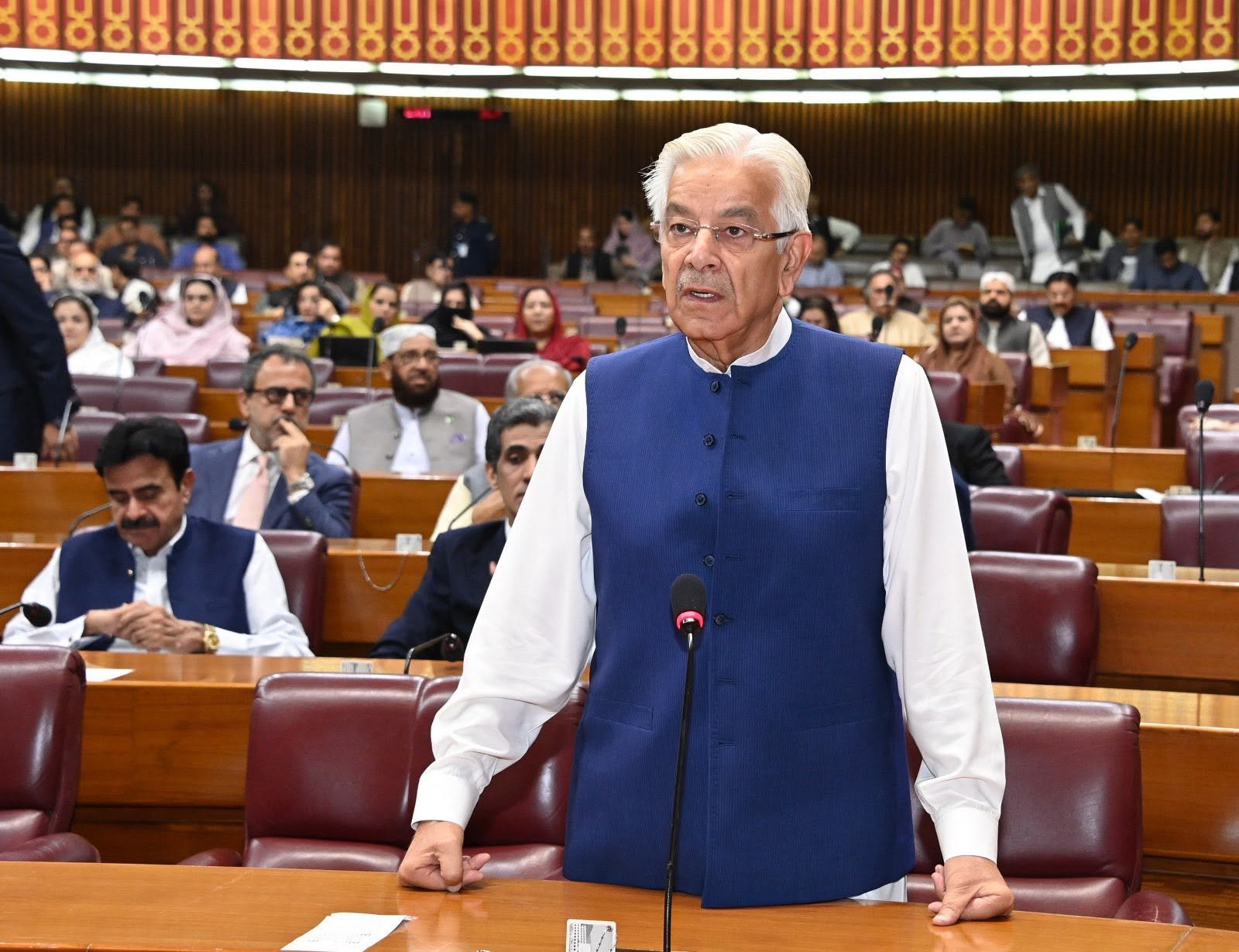 موسمیاتی تغیر ،دریائے چناب، راوی اور توی میں پانی کی کمی کی وجہ سے نہروں میں بھی پانی کم ہے، خواجہ محمد آصف