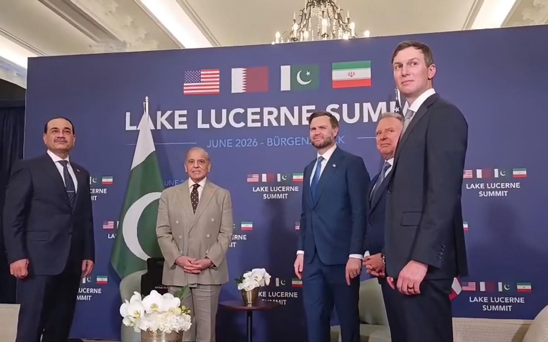 وزیرِ اعظم شہباز شریف اور فیلڈ مارشل سید عاصم منیر کی امریکی نائب صدر جے ڈی وینس اور ان کے وفد کے ارکان سے ملاقات