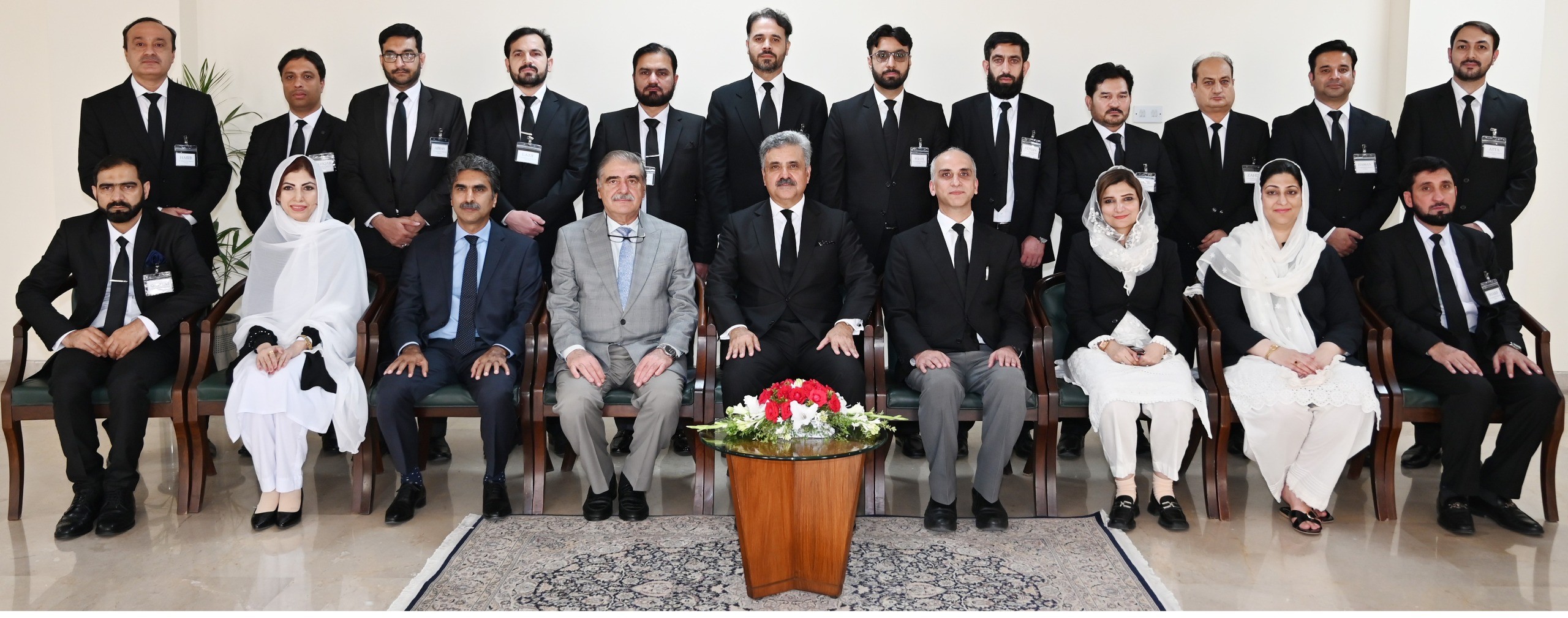 خیبرپختونخوا کے جوڈیشل وفد کا سپریم کورٹ پبلک فسیلیٹیشن سینٹر کا دورہ، ماڈل کے نفاذ میں دلچسپی