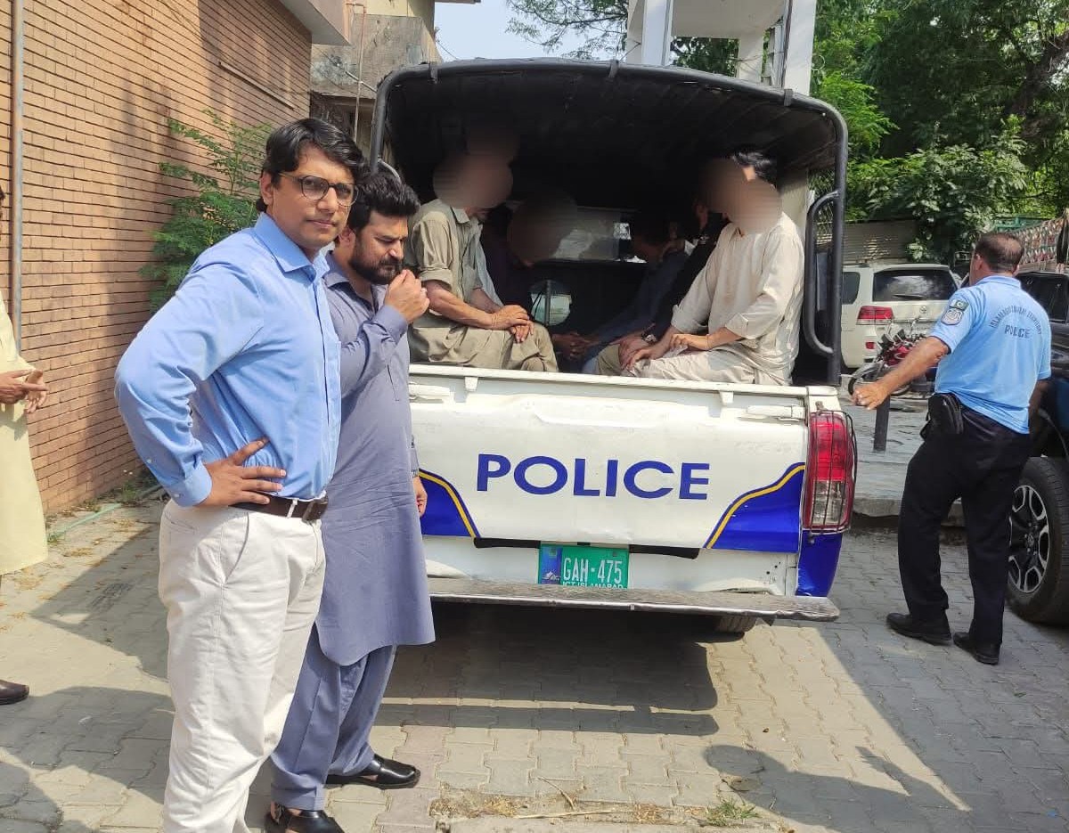 AC Pothohar and Magistrate I Nain