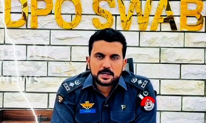 DPO Swabi Waqas Rafique