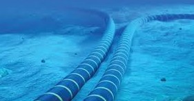Damage to cable at sea