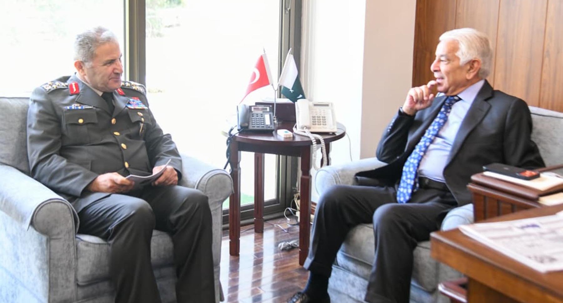 Defense Minister Khawaja Muhammad Asif