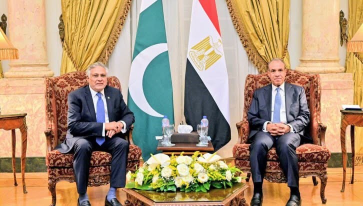 نائب وزیراعظم و وزیر خارجہ اسحاق ڈار کی مصر کے وزیر خارجہ سے ملاقات، سیاسی، اقتصادی اور کثیرالجہتی شعبوں میں تعاون کو مزید مضبوط بنانے کے عزم کا اعادہ