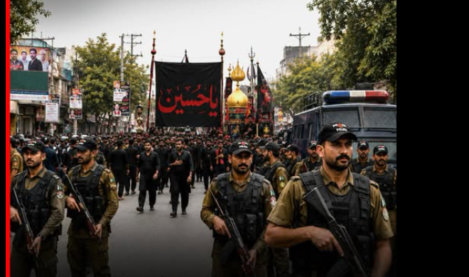 گوجرانوالہ،یومِ عاشورکے موقع پر ریجن بھر میں فول پروف سکیورٹی پلان نافذ