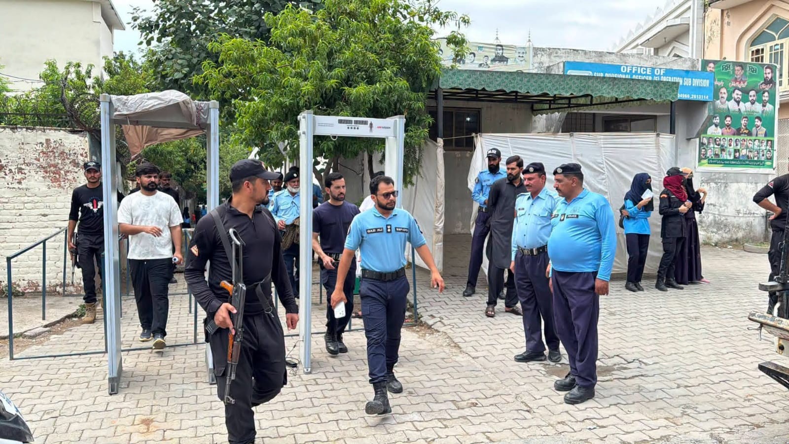 اسلام آباد،محرم الحرام کے مرکزی جلوس کی سکیورٹی کے لیے اعلیٰ پولیس افسران کا دورہ، اہلکاروں کو خصوصی ہدایات