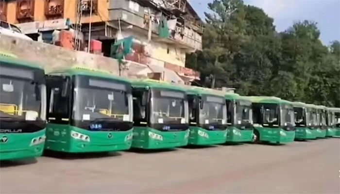 Green electric buses