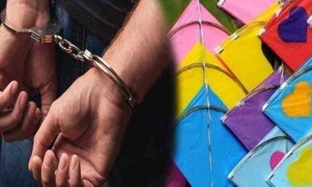 سیالکوٹ پولیس کی پتنگ فروشوں کے خلاف کارروائی،3 پتنگ فروش گرفتار، پتنگیں برآمد