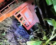 Two killed as truck falls