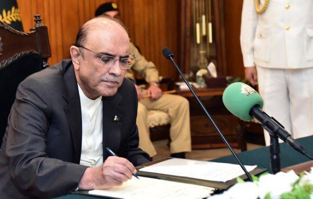 صدرِ مملکت نے آئندہ مالی سال کے وفاقی بجٹ سے متعلق فنانس بل 2026 کی توثیق کردی