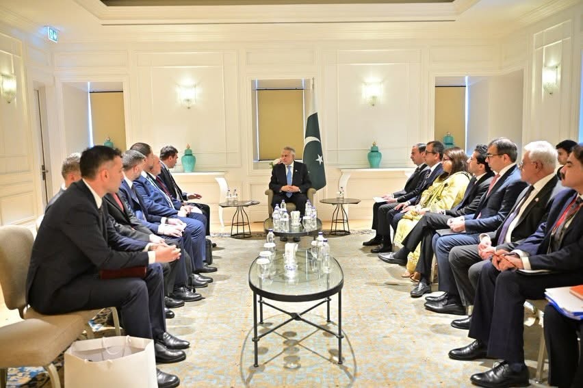 نائب وزیراعظم محمد اسحاق ڈار کی اویاک کے چیف ایگزیکٹو سے ملاقات، پاکستان میں سرمایہ کاری بڑھانے پر تبادلہ خیال